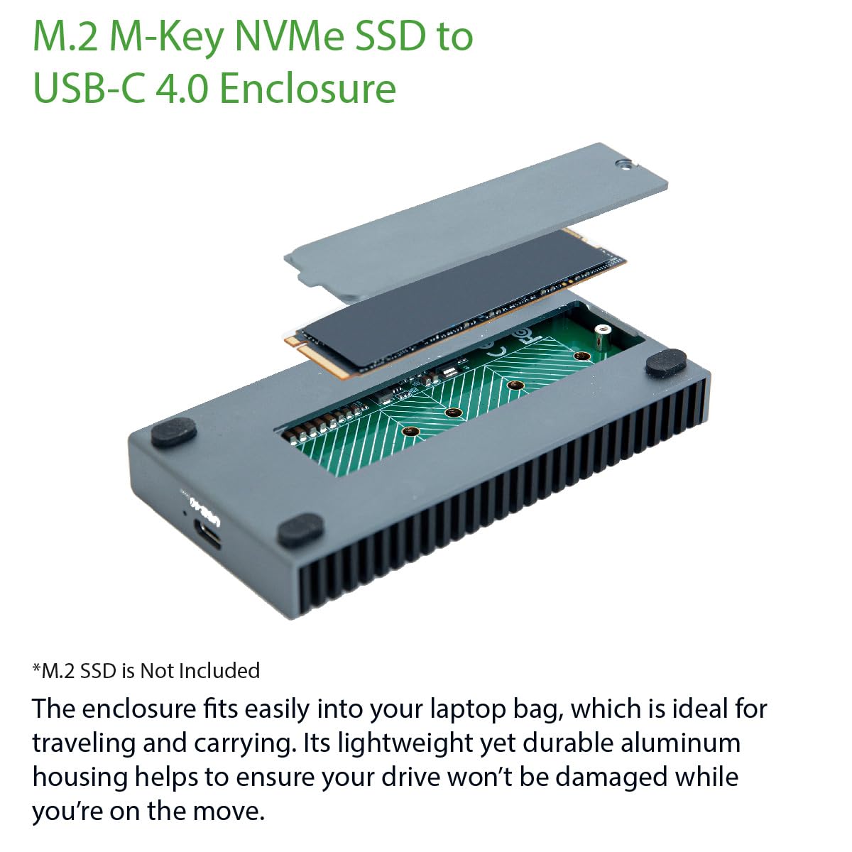 Amazon.com: Portable NVMe USB4.0 (USB-C) SSD Ultra Fast External