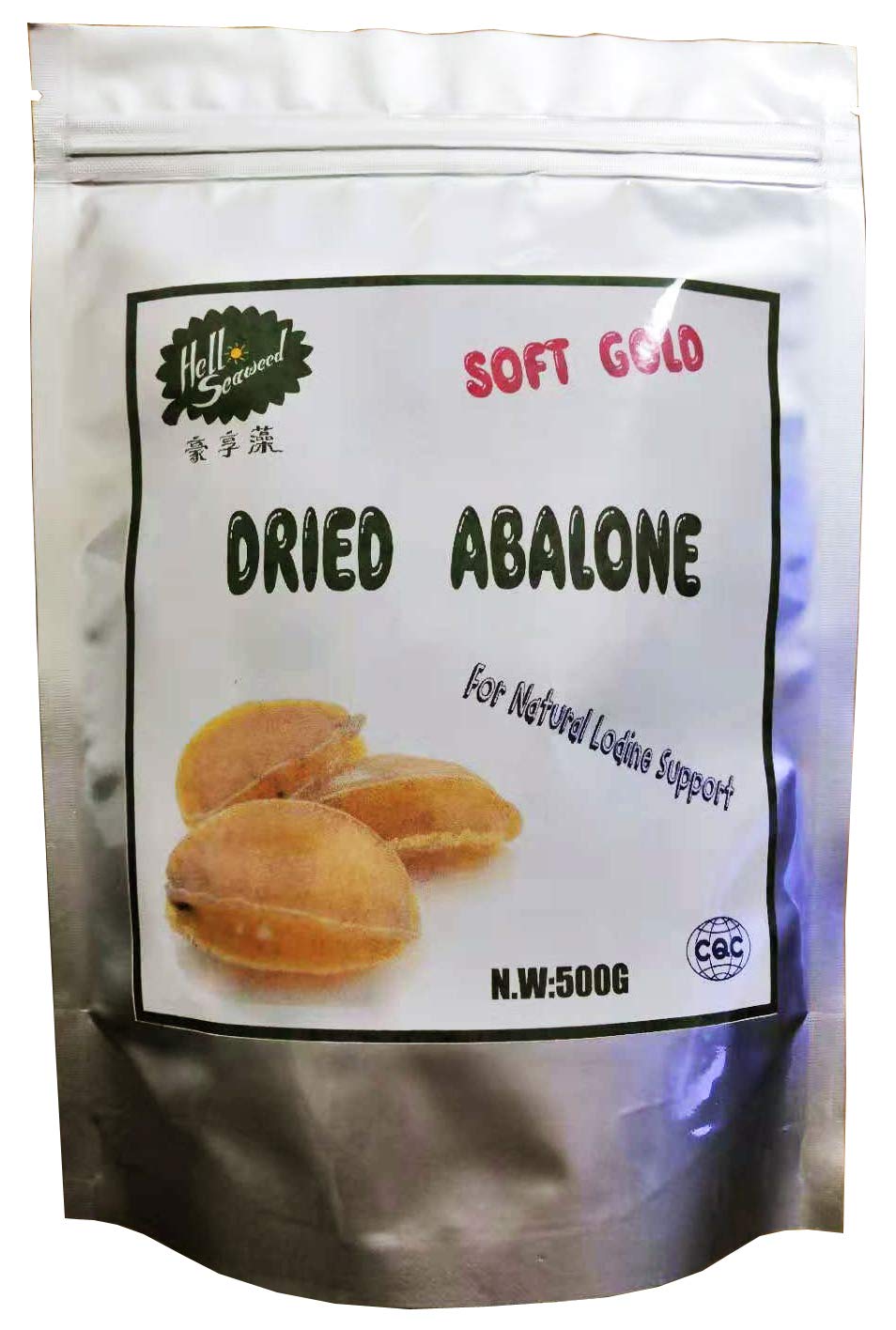 Abalone Hello Seaweed Dried Gold Abalone Without Shell 500g/17ounce