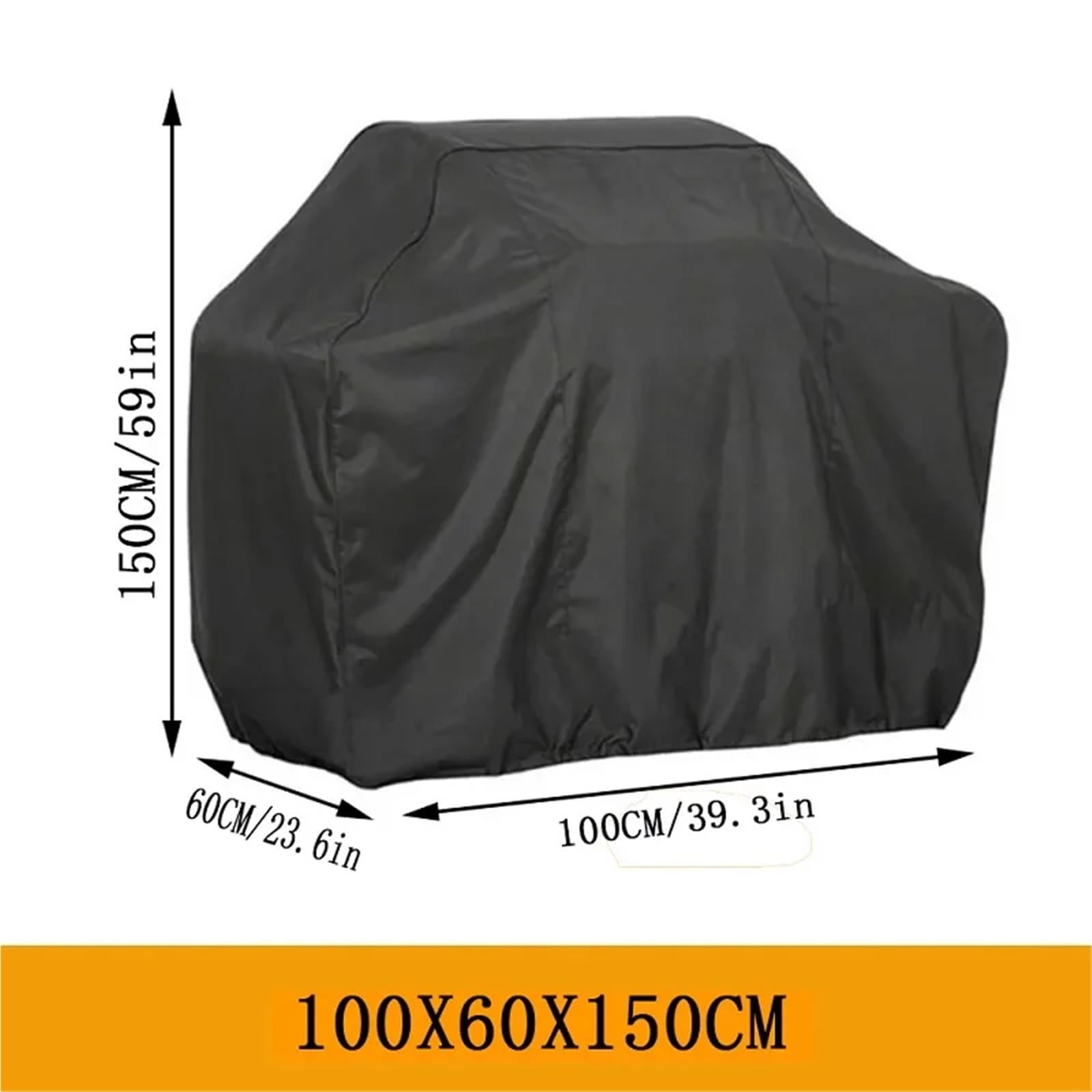 Copertura per Barbecue, Copertura for Barbecue a Gas Resistente for Esterni, Antipioggia, Protettiva(100x60x150cm)