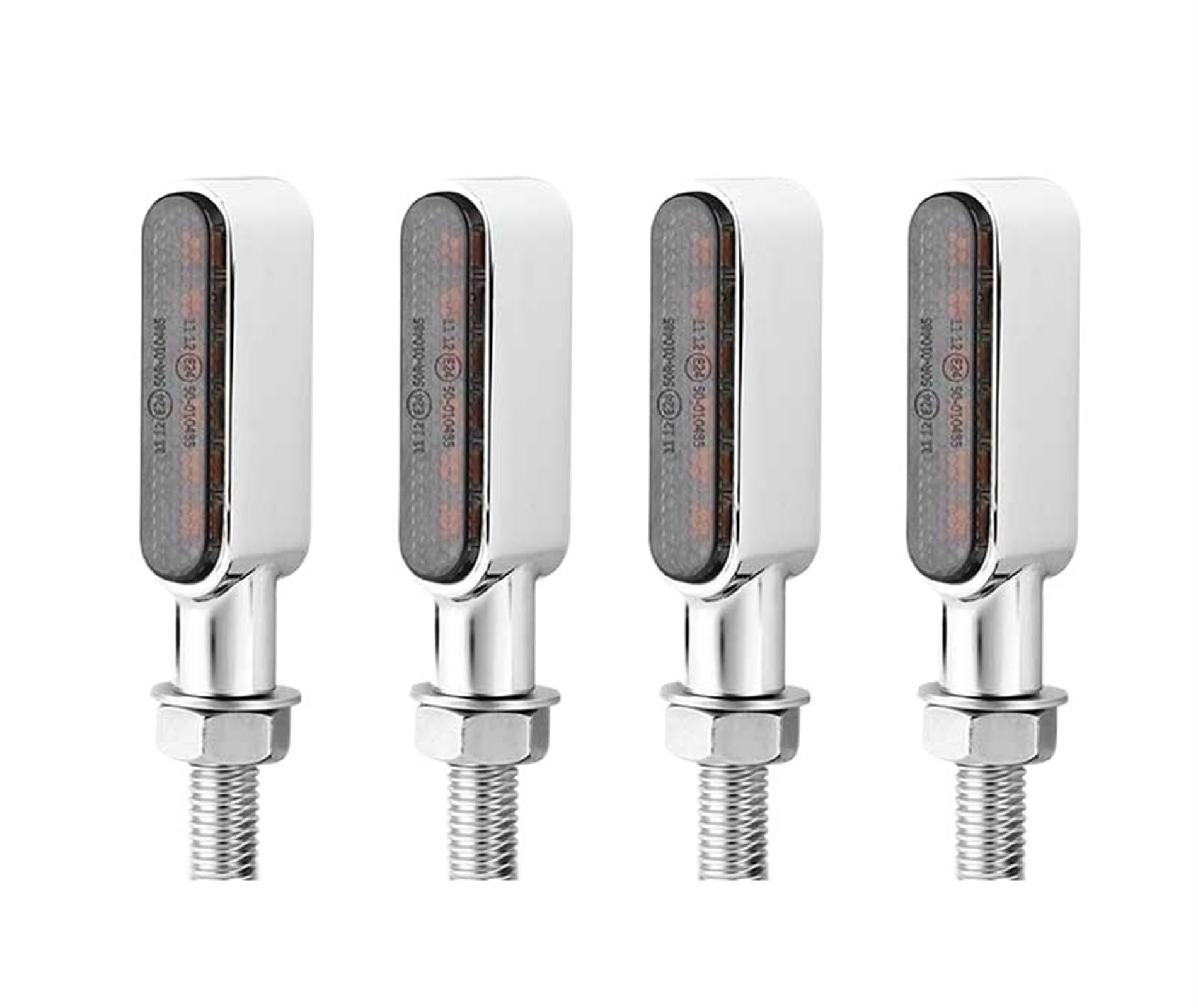 señal giro motocicleta Intermitentes LED Para Motocicleta, Luces, De Señal Giro Para Cafetería, Accesorios Universales 8 Mm