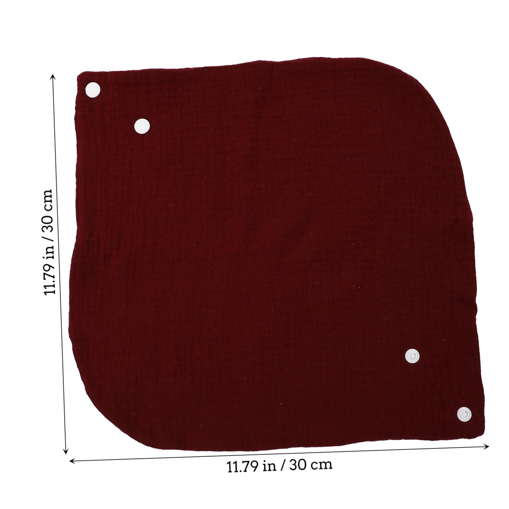 Abaodam 3 Set Di Bavaglini in Mussola Per Bambini Comodi Bavaglini in Cotone Salviette Per Ruttini Leggeri 4 Pezzi*3