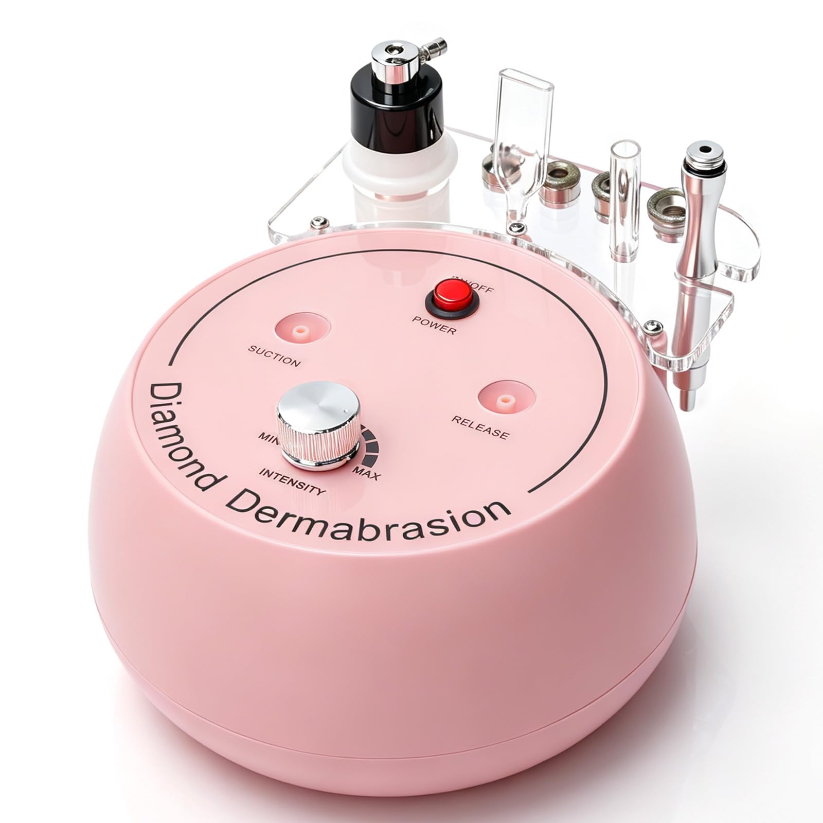3 in 1 dispositivo di microdermoabrasione al diamante(rosa)