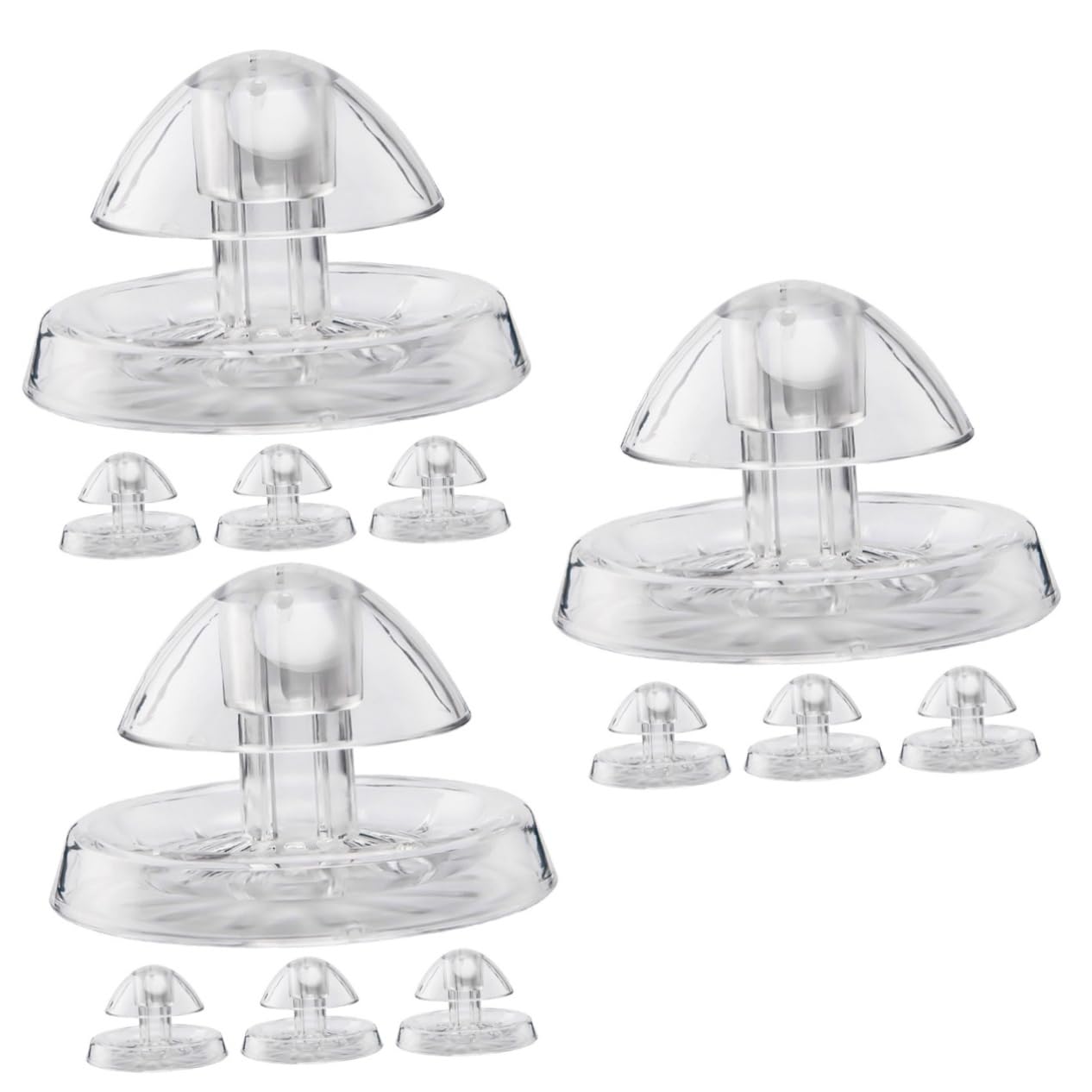 BESPORTBLE 12pièces Outil Pratique De Capture Escargots pour Aquarium Piège Réutilisable Plastique pour Éliminer Escargots Petit De Diamètre
