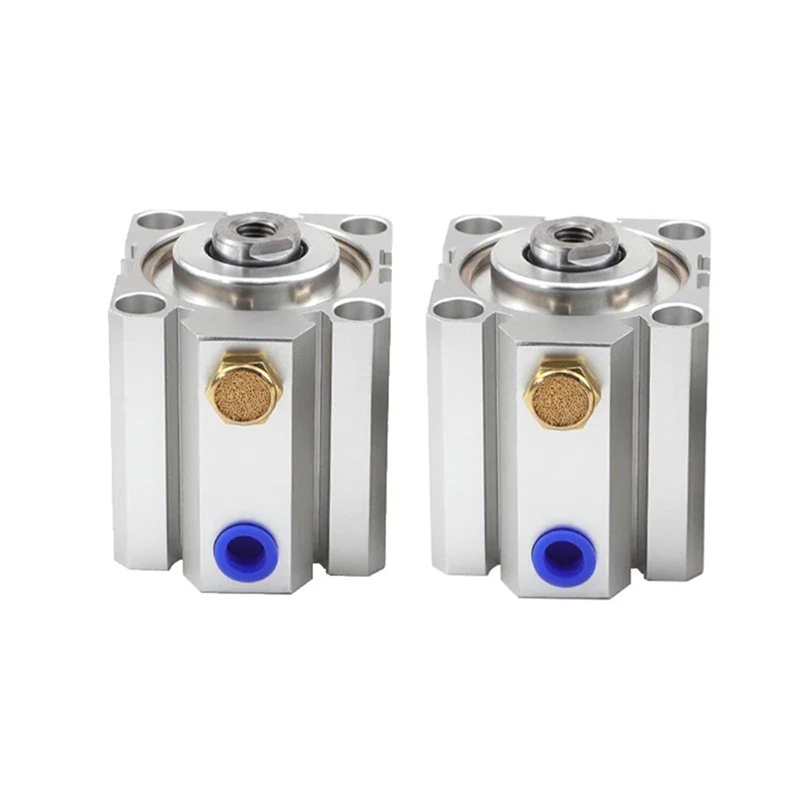 Vérin pneumatique compact robuste SSA80 de haute précision pour systèmes de serrage mécanique