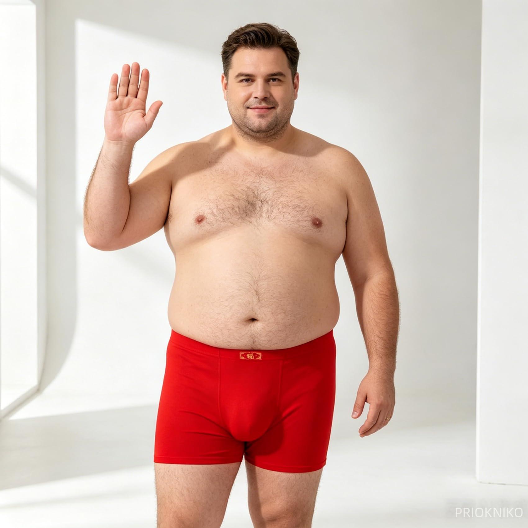 Boxershorts Herren Plus Größe L-13Xl Hohe Taille Lose Herren Boxershorts - Soft Fabric & Contemporary Design!