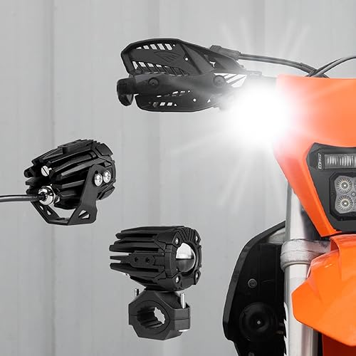 XKGLOW Kit de luz de conducción LED de modo dual de 2 pulgadas para motocicletas, UTV y ATV