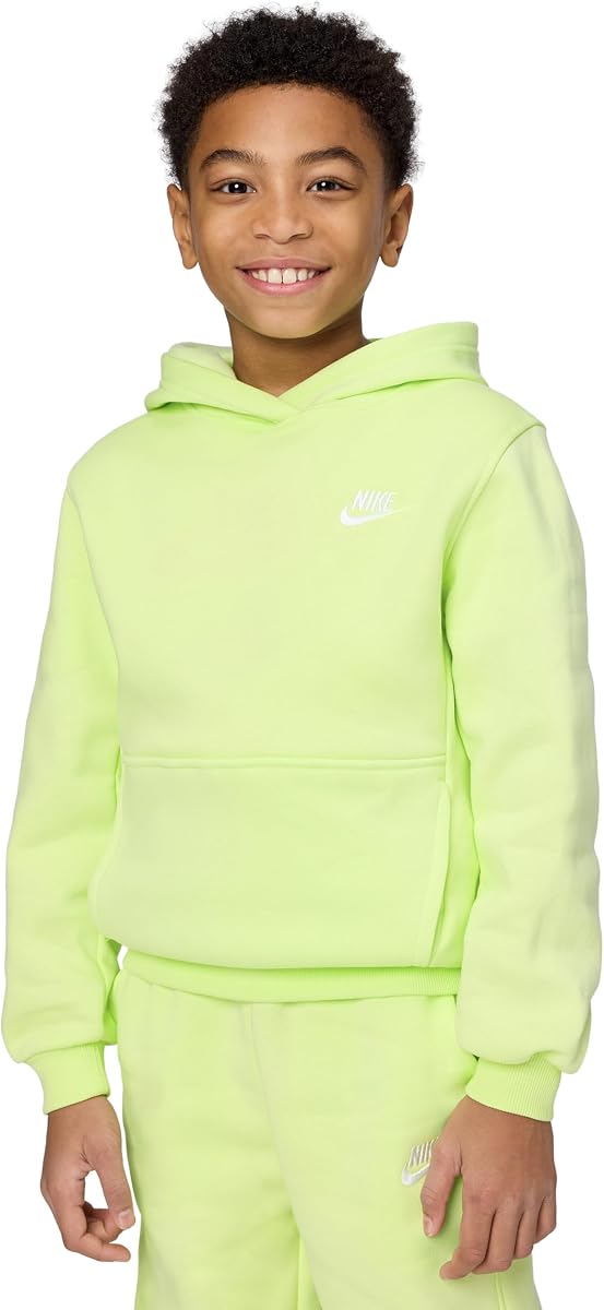Sudadera con capucha de tejido polar Nike Sportswear Club para niños