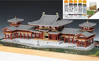 超希少! 廃盤 未組立 平等院鳳凰堂 1/70 ART MODEL K1建築模型 超希少! 廃盤 未組立 平等院鳳凰堂 1/70 ART MODEL K1建築模型 銘木製
