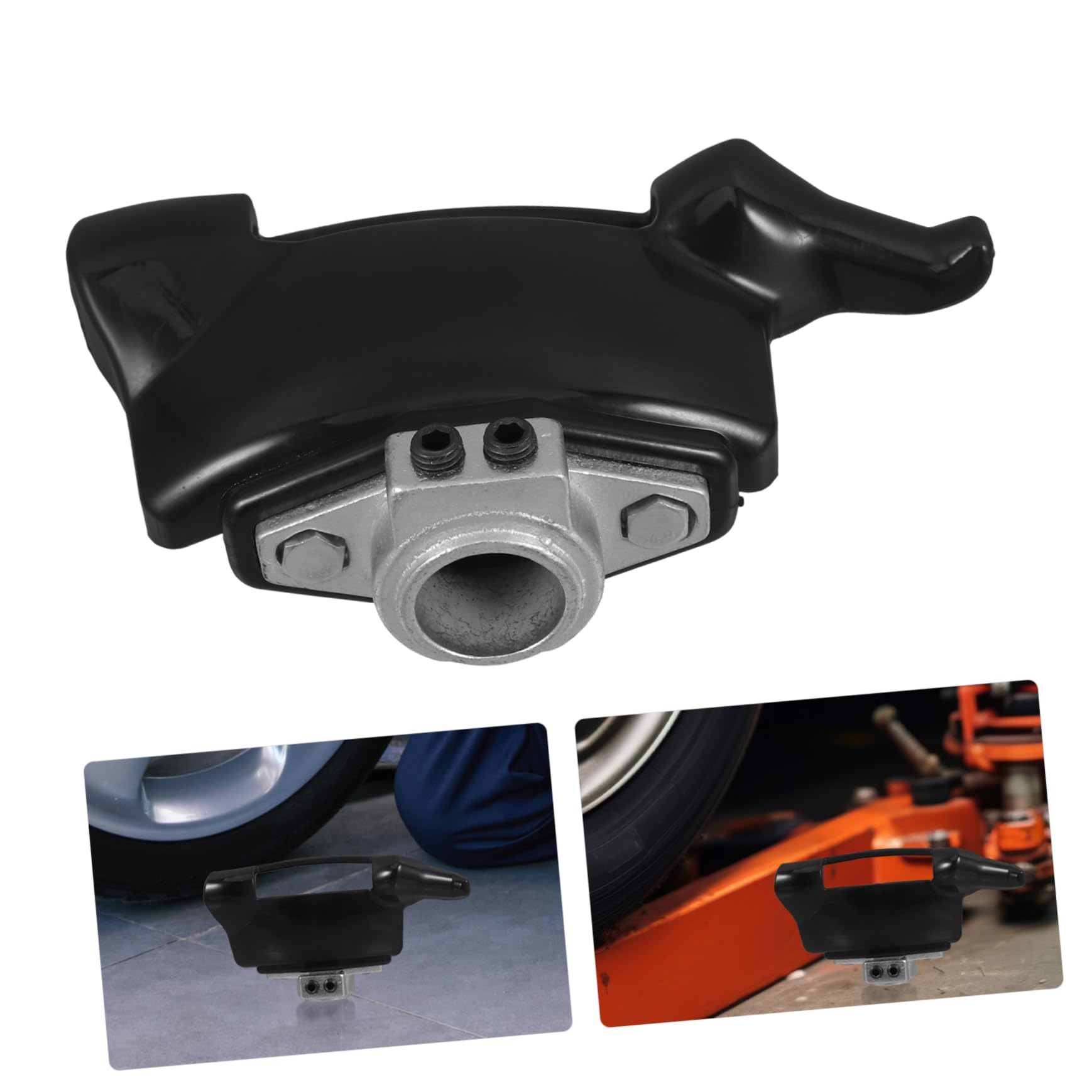 MAGICLULU Cabezal de Montaje para Neumáticos Diámetro de Orificio 28mm, Material Pa66 Negro, para Desmontadora de Neumáticos, Uso sin Esfuerzo en Máquinas Cambiadoras de Ruedas