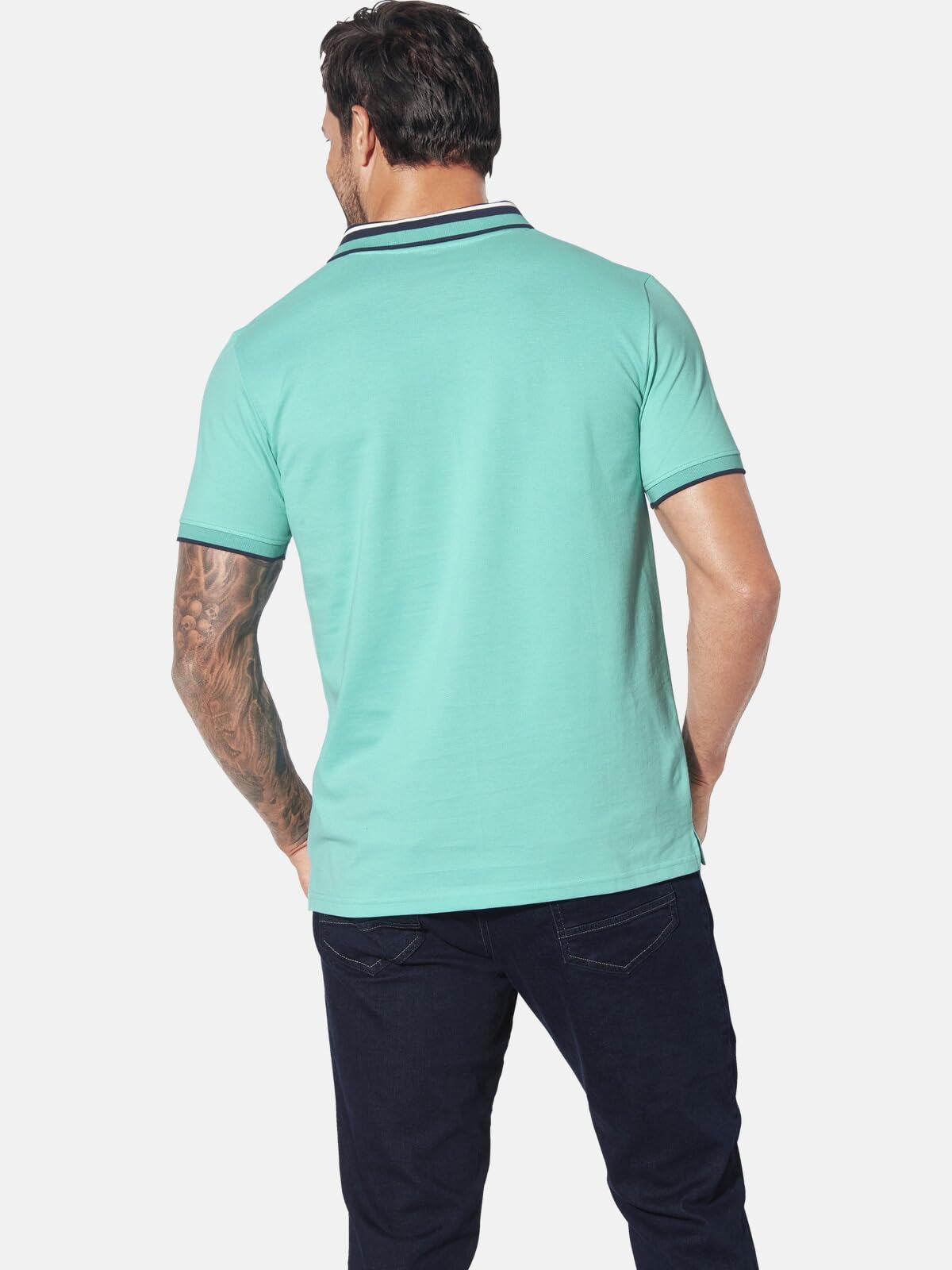 Jan Vanderstorm Herren Poloshirt Olfgir
