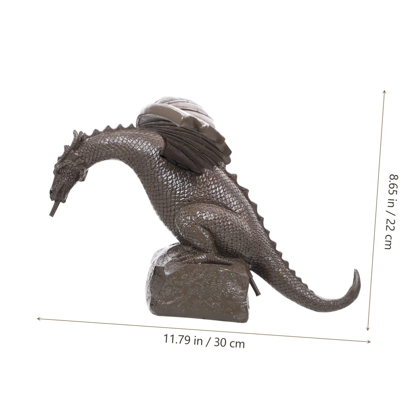 OFFSCH Dragon Fountain Sprinkler Heads Garden Dragon Statue Outdoor Fountain Nozzle for Statue