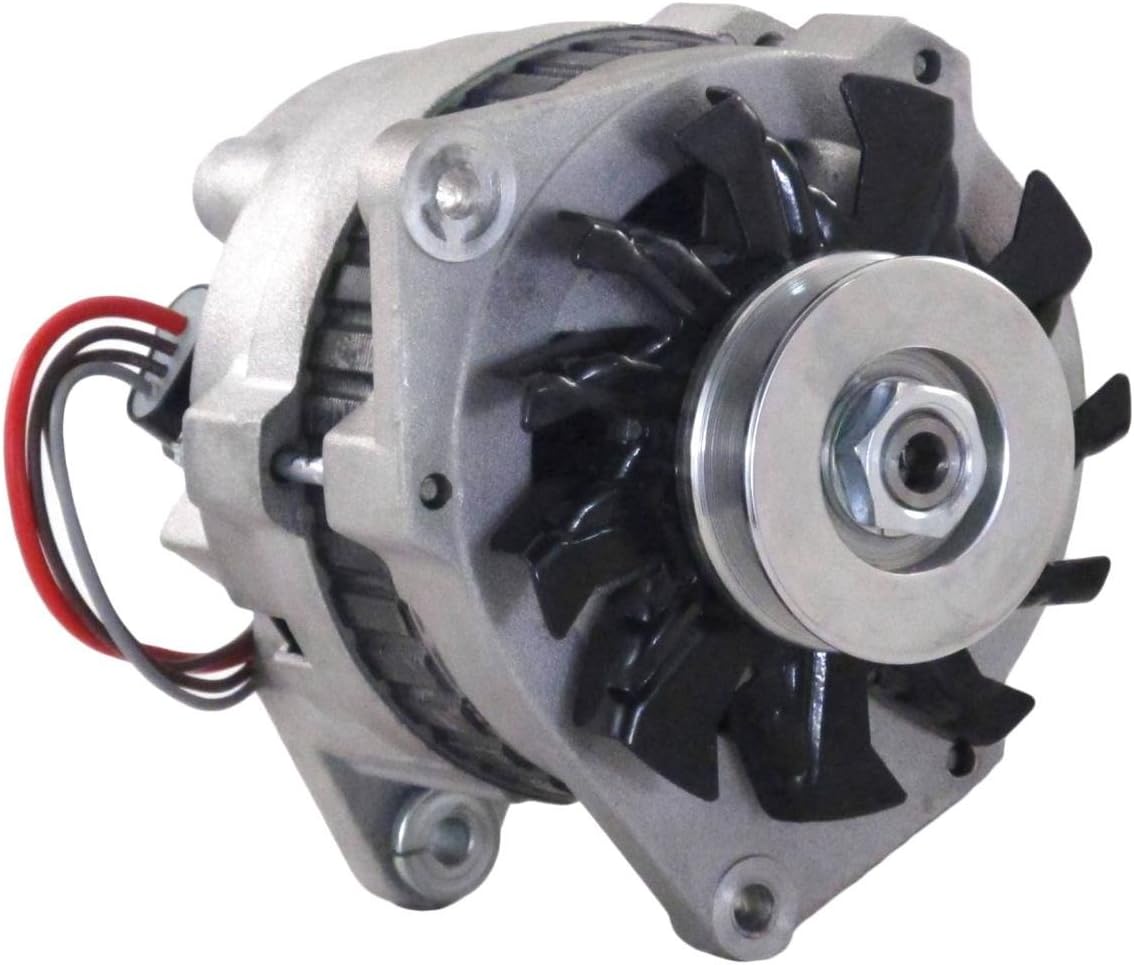 RAREELECTRICAL 110 Amp High Output Alternator Upgrade Compatible With Mg Mgb Midget 1.3L 1.5L 1.8L 1972-1980 Lucas 23716 23717 Lra103 Conversion Plug Included