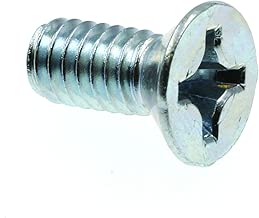 Prime-Line 9001536 Machine Screws, Flat Head, Phillips Drive, #12-24 X 1/2 in., Zinc Plated Steel, 75-Pack - coolthings.us