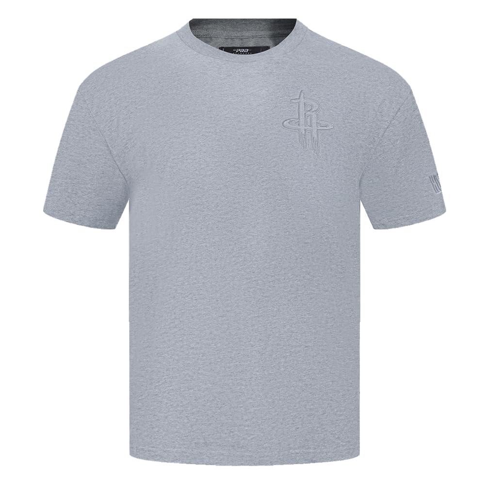 PRO Standard Men's NBA Neutral Short Sleeve Tee, Dark Heather Gray, XL