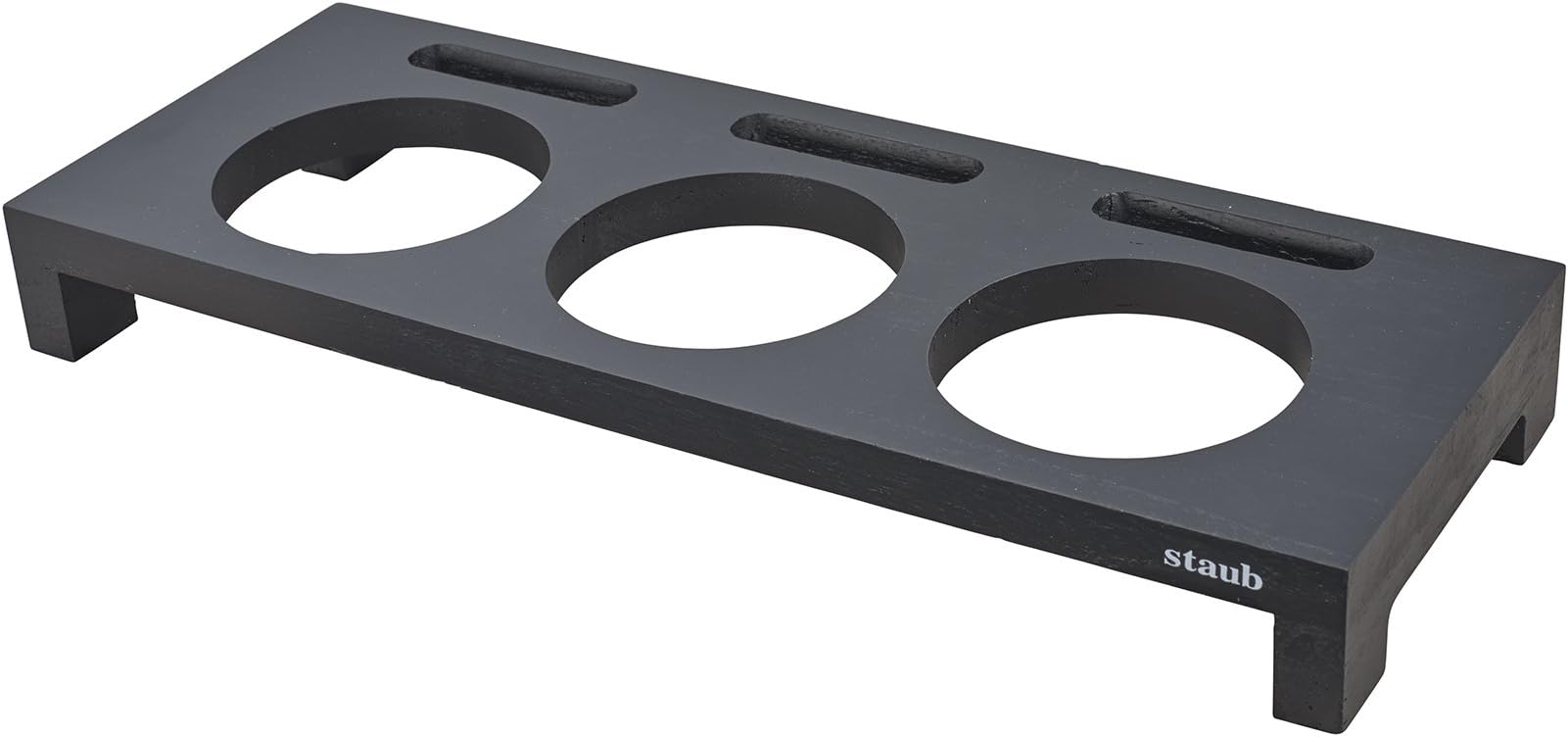 Staub Wood Mini Cocotte Stand - Black