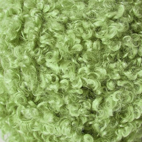 Pretty Jolly 2 Skeins Teddy Fur Yarn, Super Soft, Chunky & Fluffy, Faux Fur - Image 2
