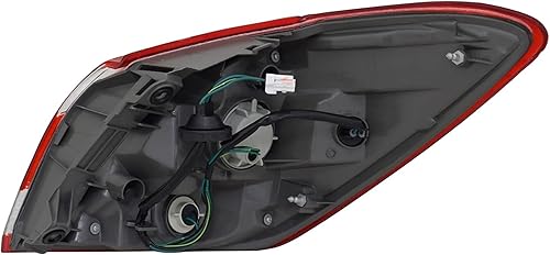 Miniatura 9 de Repuesto para Nissan Murano 2012-2014 Conjunto de luz trasera LED con bombillas, lado izquierdoexterior del lado del conductor, compatible con