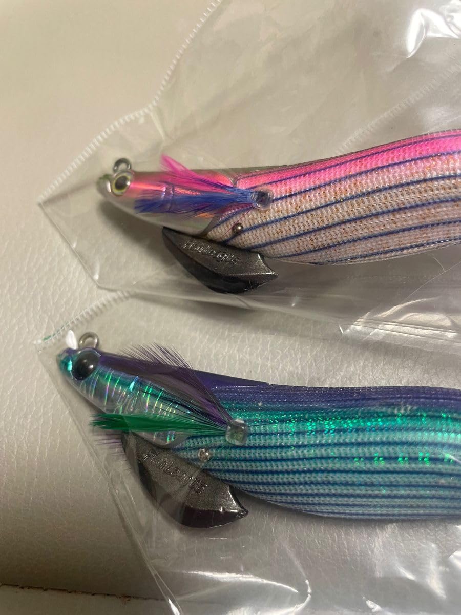 Amazon.co.jp: エギリー ダートマックス4号 2本セット 和田式船アオリ