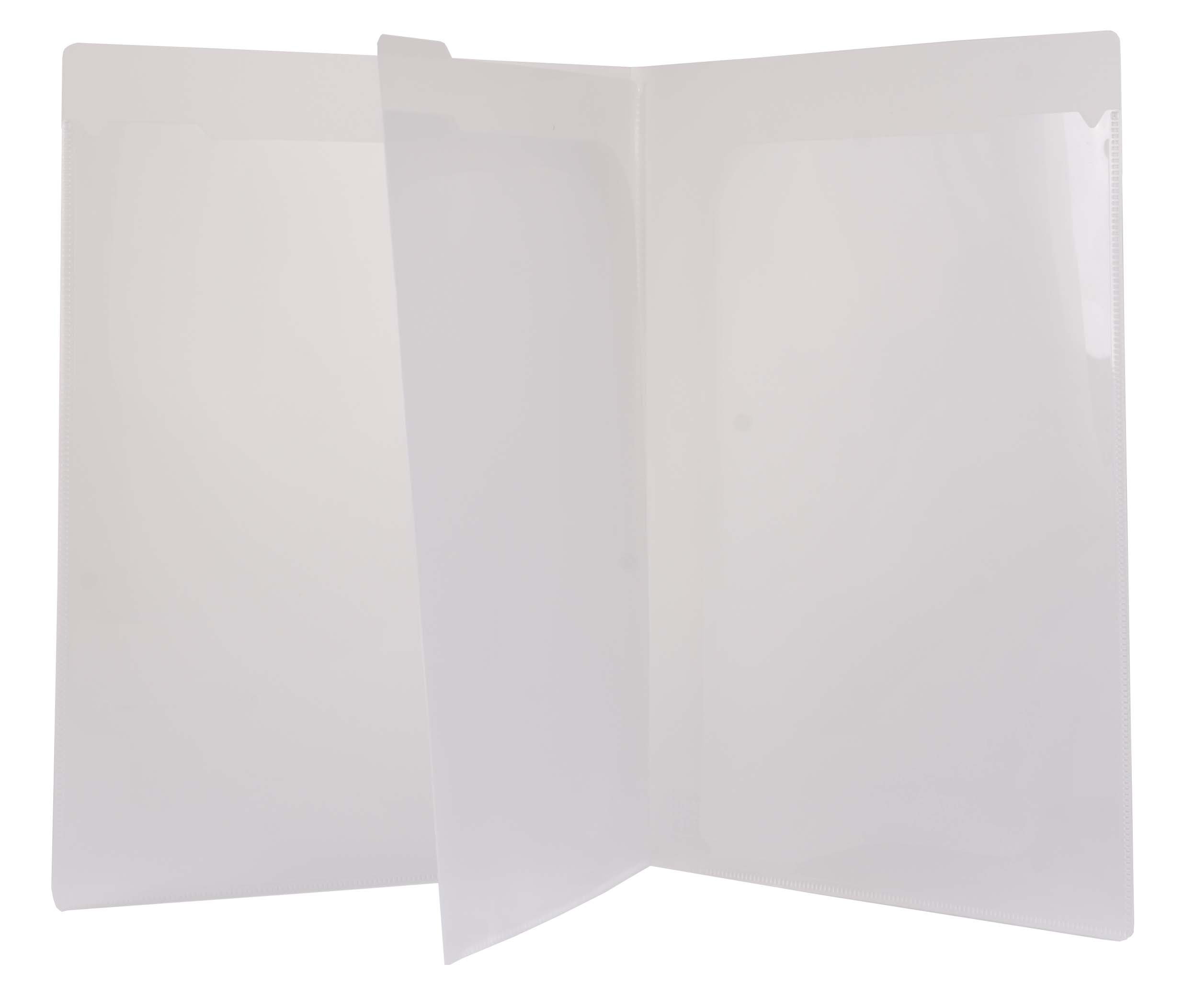 Filexec Products 4 Pocket Port/Folder, Assorted, Pack of 6 (50373-3140)