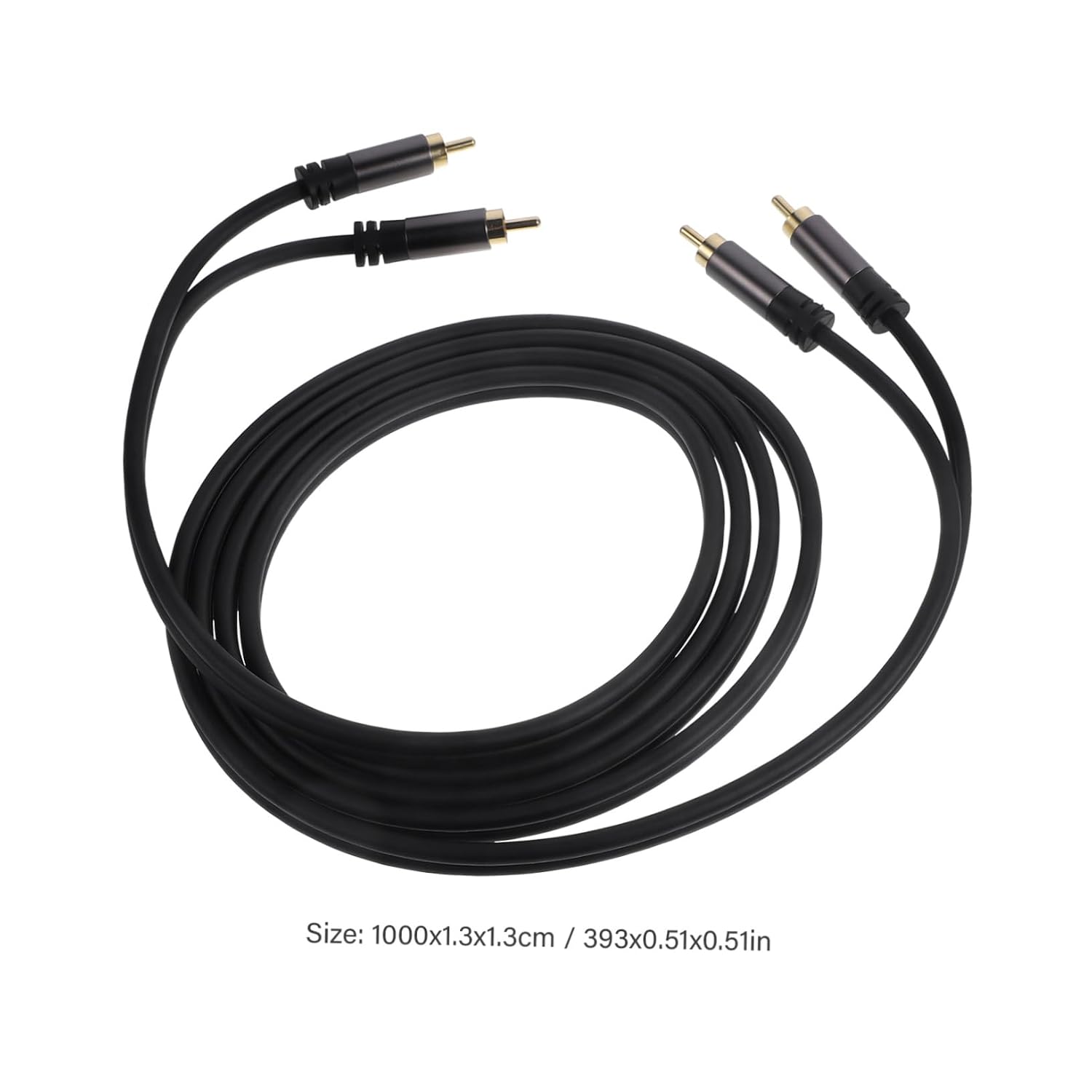 TEHAUX Audio Cable Connection for Subwoofer and Tv Audio Devices Stable Signal Transmission Stylish Design for Home Theater and