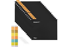 15-Pack Black Hanging Files: Premium Storage for Organized Workspace