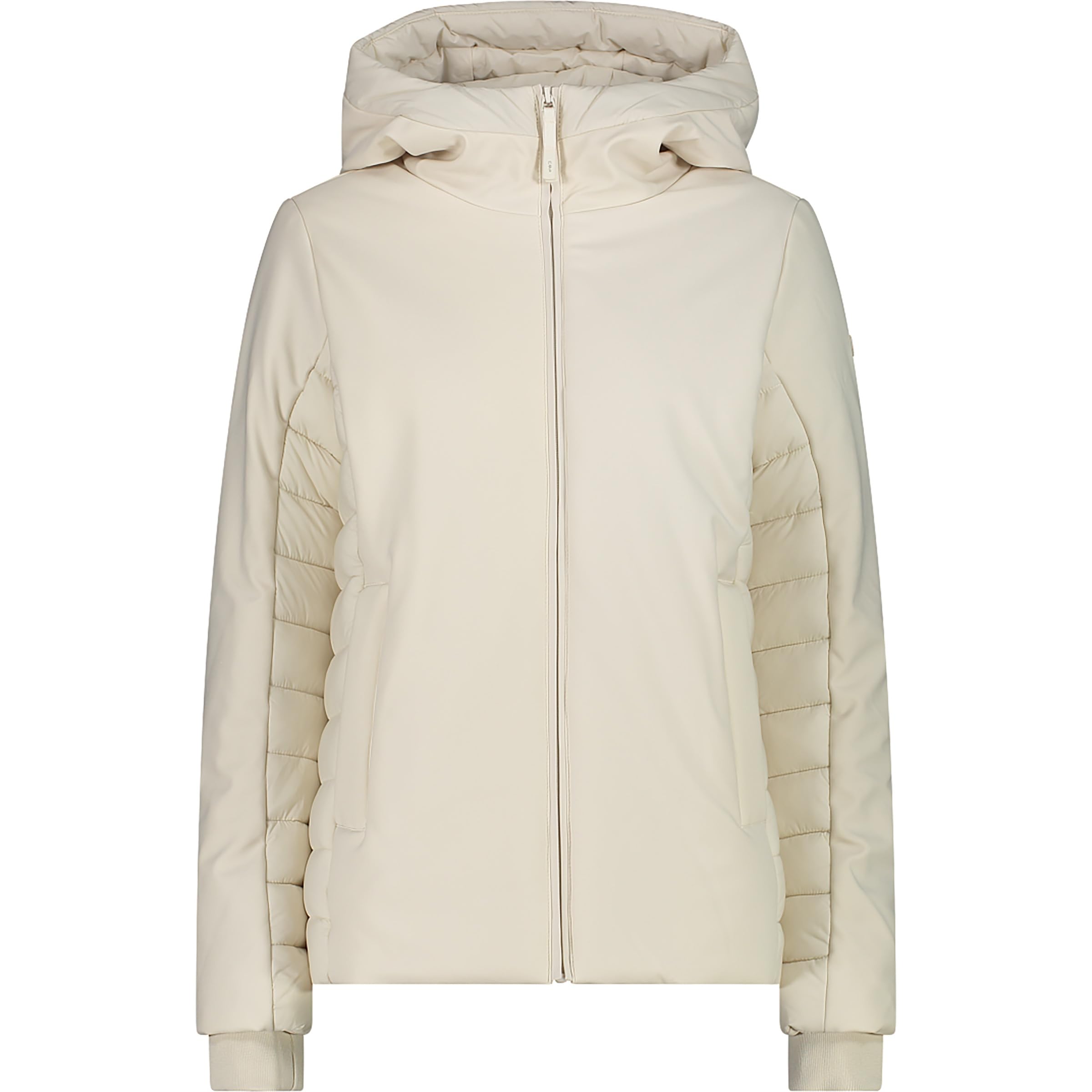 CMP - Women's Softshell Jacket with Fixed Hood, Vanilla, 20