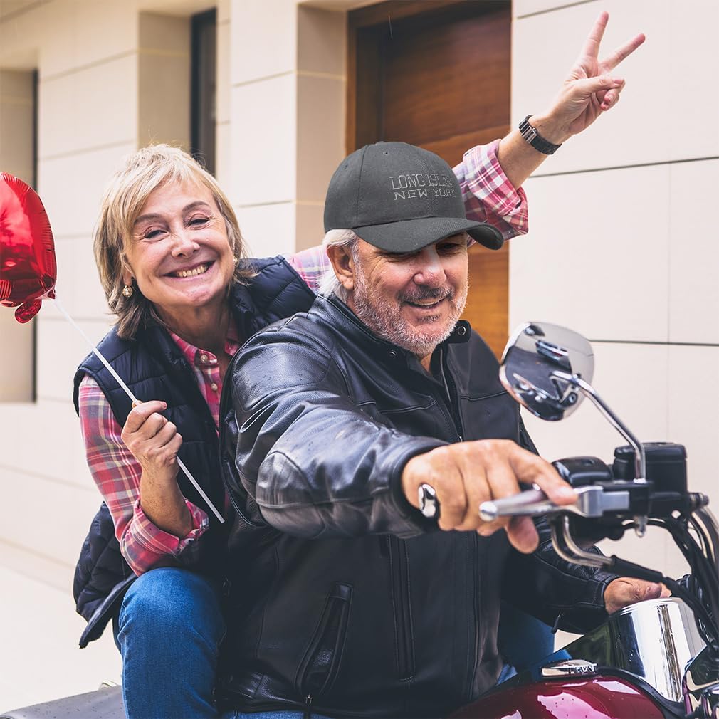 Baseball Caps for Men & Women Embroidered New York Long Island Ny NYC. Yorker Big Apple Acrylic - Image 2