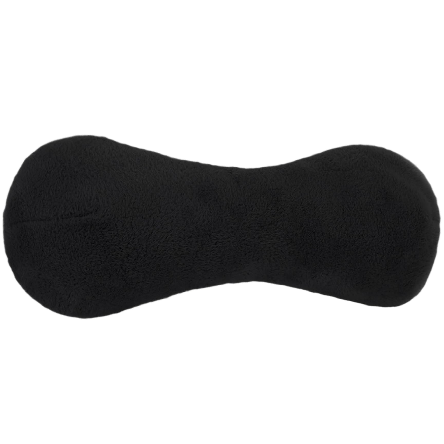 Coussin de tête incurvé pour voyage et fauteuil inclinable NIDONE noir