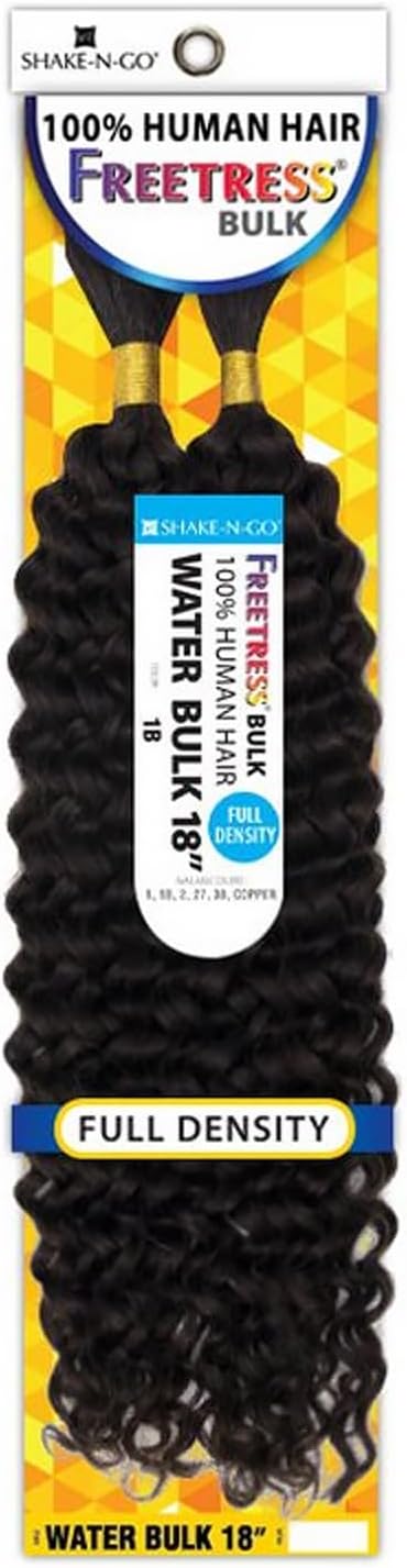 FreeTress Human Hair Braids Bulk 18" (Copper Colour)