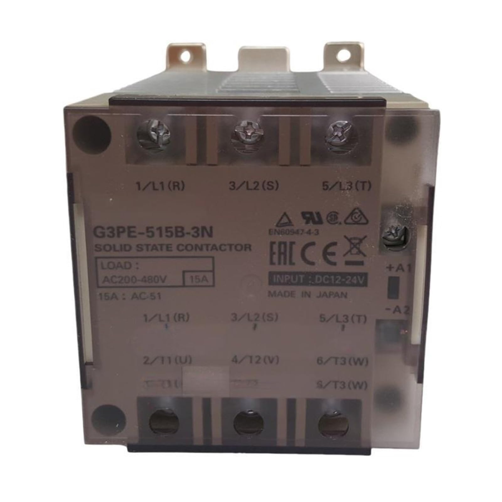 ZVQYSGIW G3PE-515B-3N G3PE-515B-2N G3PE-525B-3 Three-phase Solid state relay(G3PE-515B-2N)