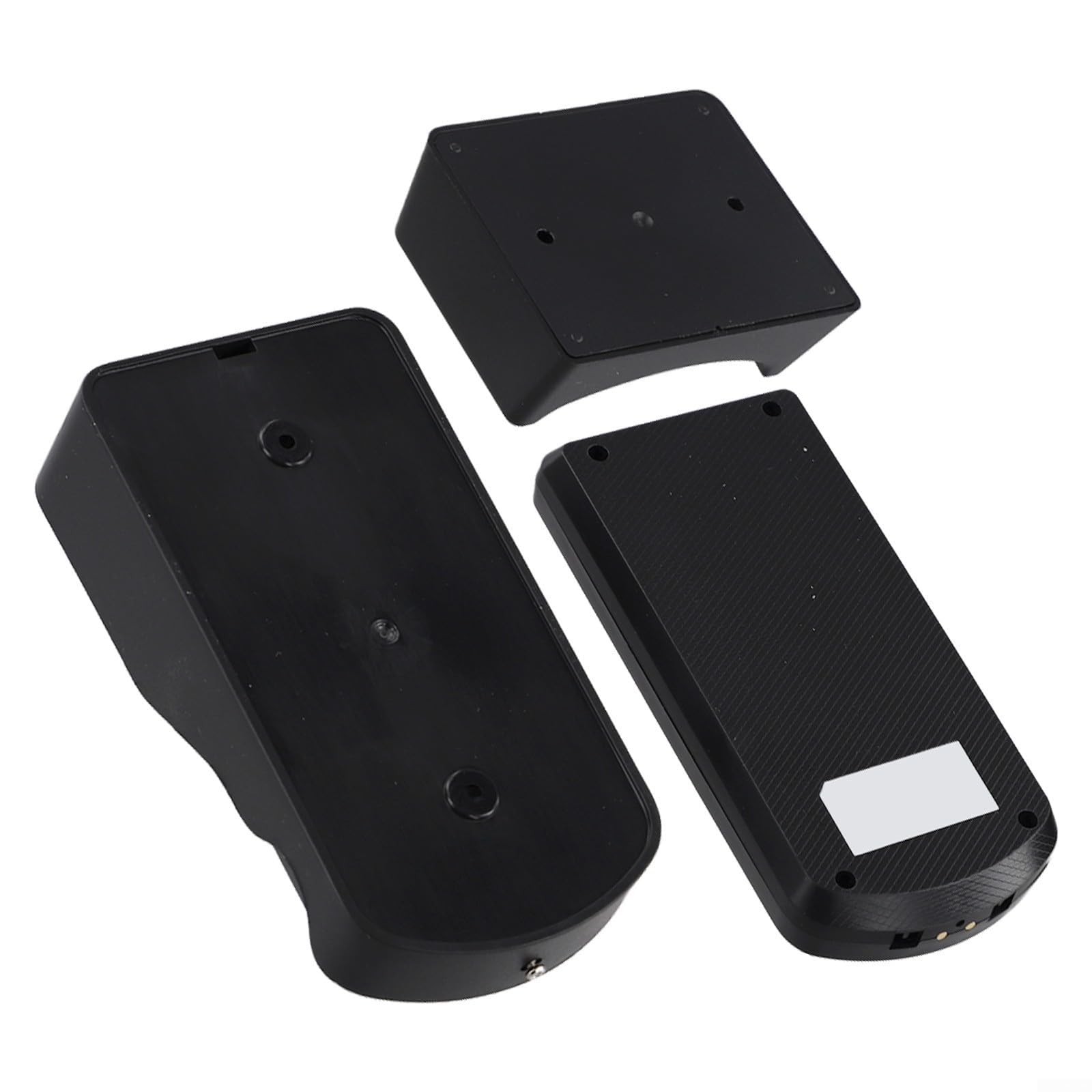 Campanello wireless a lungo raggio per la sicurezza domestica, trasmissione 1000 m, funzione conversazione bidirezionale, batteria ricaricabile 2000 mAh, nessuna alimentazione esterna necessaria (nero