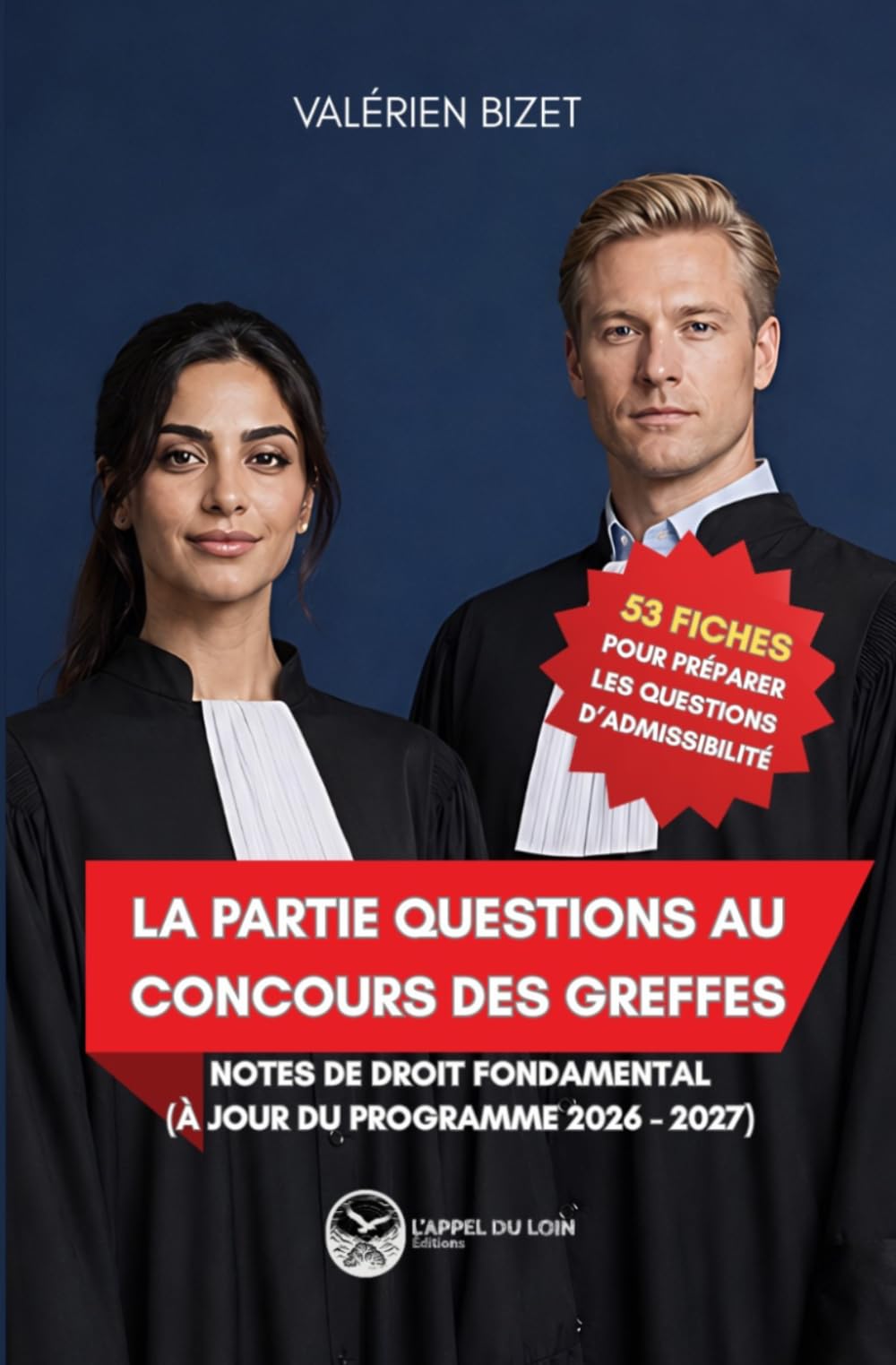 La partie questions au concours des greffes : notes de droit fondamental: 53 fiches pour préparer les questions d’admissibilité et devenir greffier !