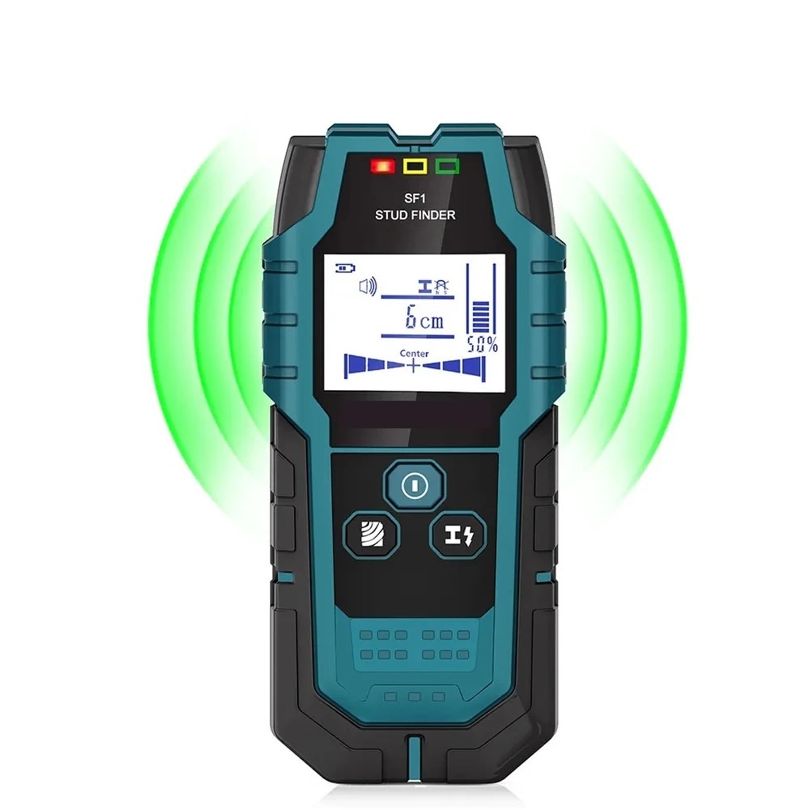 JVDDI Stud Finder Wood Studs Metal Detecion Detection Of Live Cable Metal Depth Measurement Finder Wall Detector Scanner