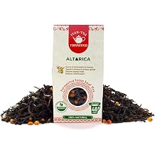 Altarica Siberian Natural Wild Ivan Chai Fireweed Willowherb Fermented Long Loose Leaf Tea Loose & Sea Buckthorn Blend 50g/ 1.76oz