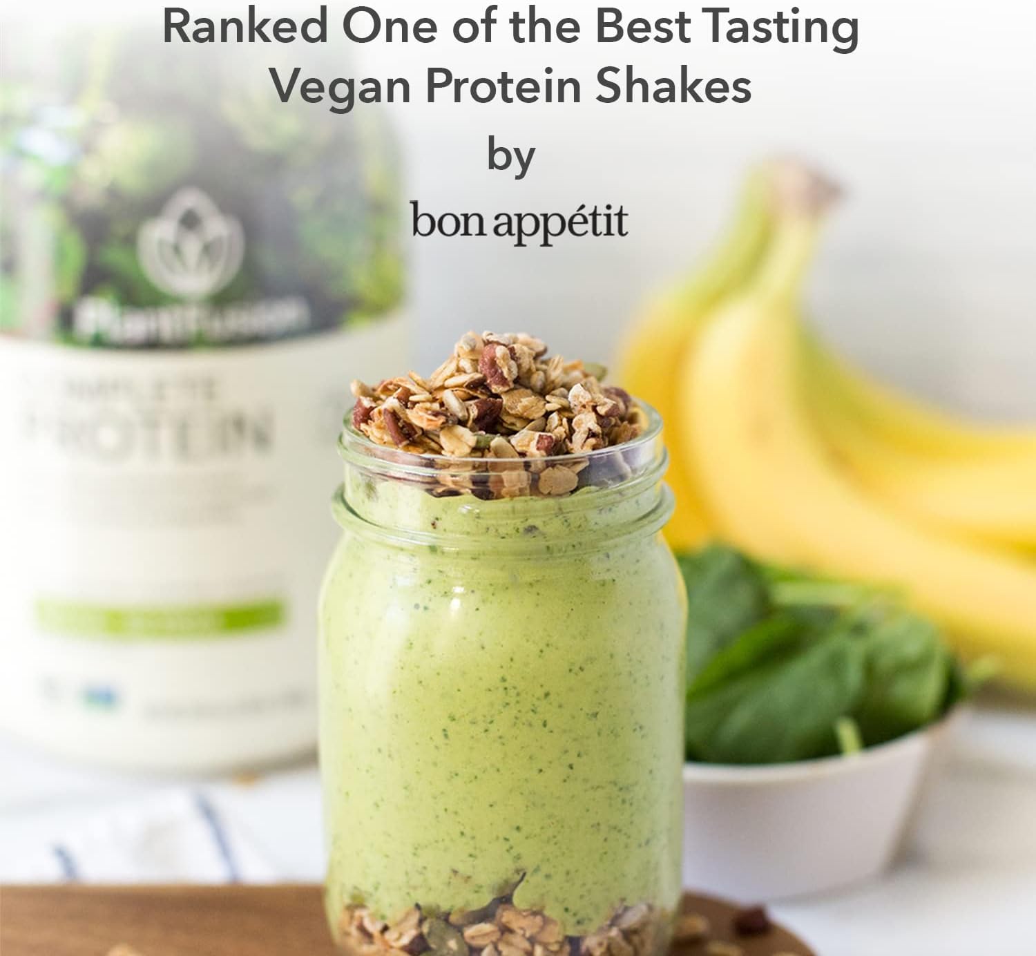 PlantFusion Complete Vegan Protein Powder - Plant Based Protein Powder With BCAAs, Digestive Enzymes and Pea Protein - Keto, Gluten Free, Non-Dairy, No Sugar, Non-GMO - Natural-No Stevia 1.85 lb : Health & Household