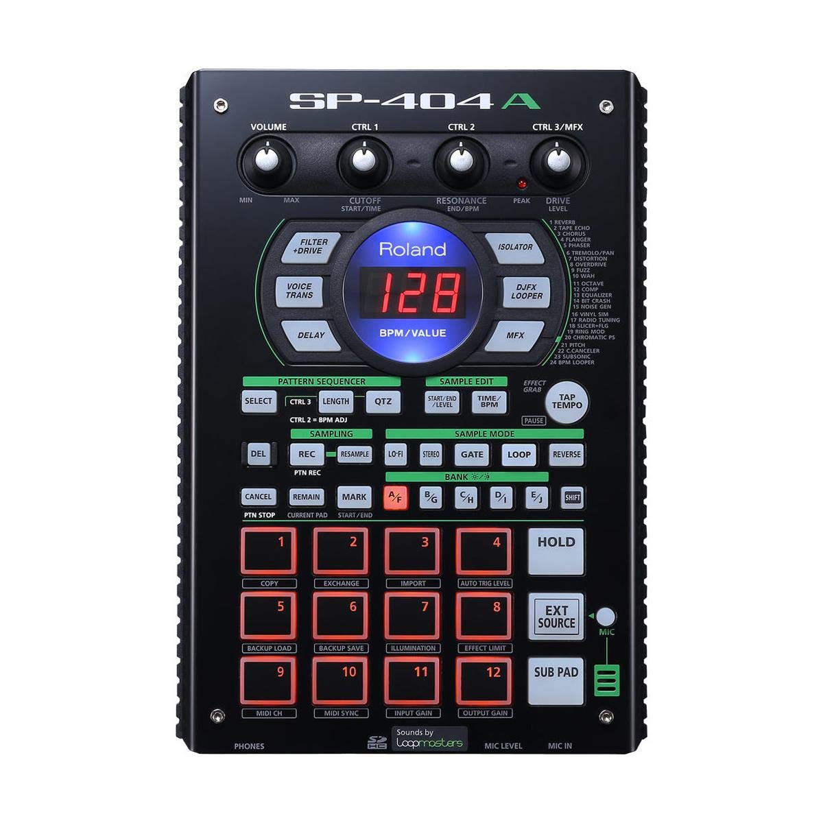 Amazon | Roland Rhythmic Effectsリニアウェーブサンプラー(SP-404A