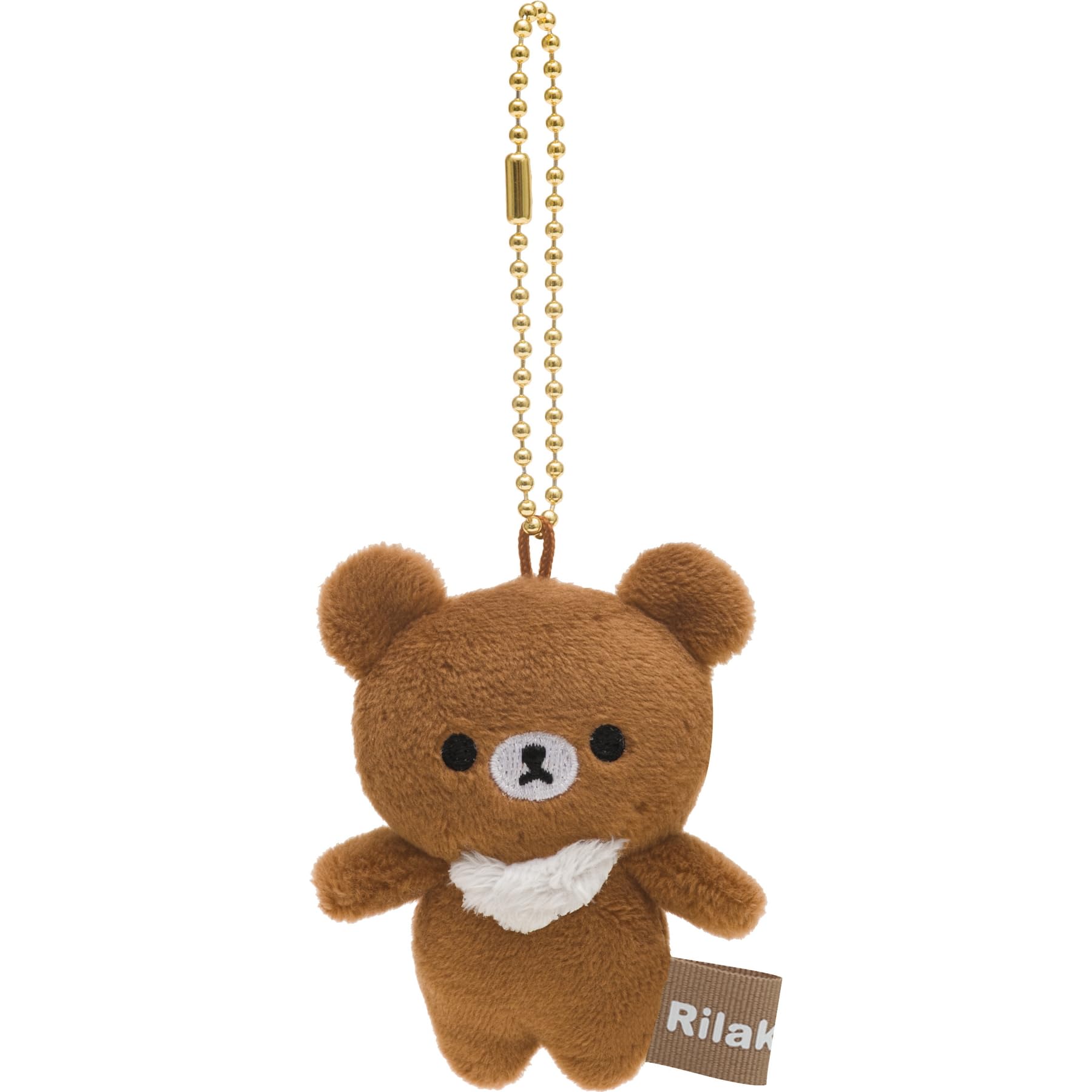 San-X Rilakkuma AB17704 Mini Plush Cleaner Chinese Bear H2.6 x W2.2 x D1.0 inches (6.5 x 5.5 x 2.5 cm) : Toys & Games