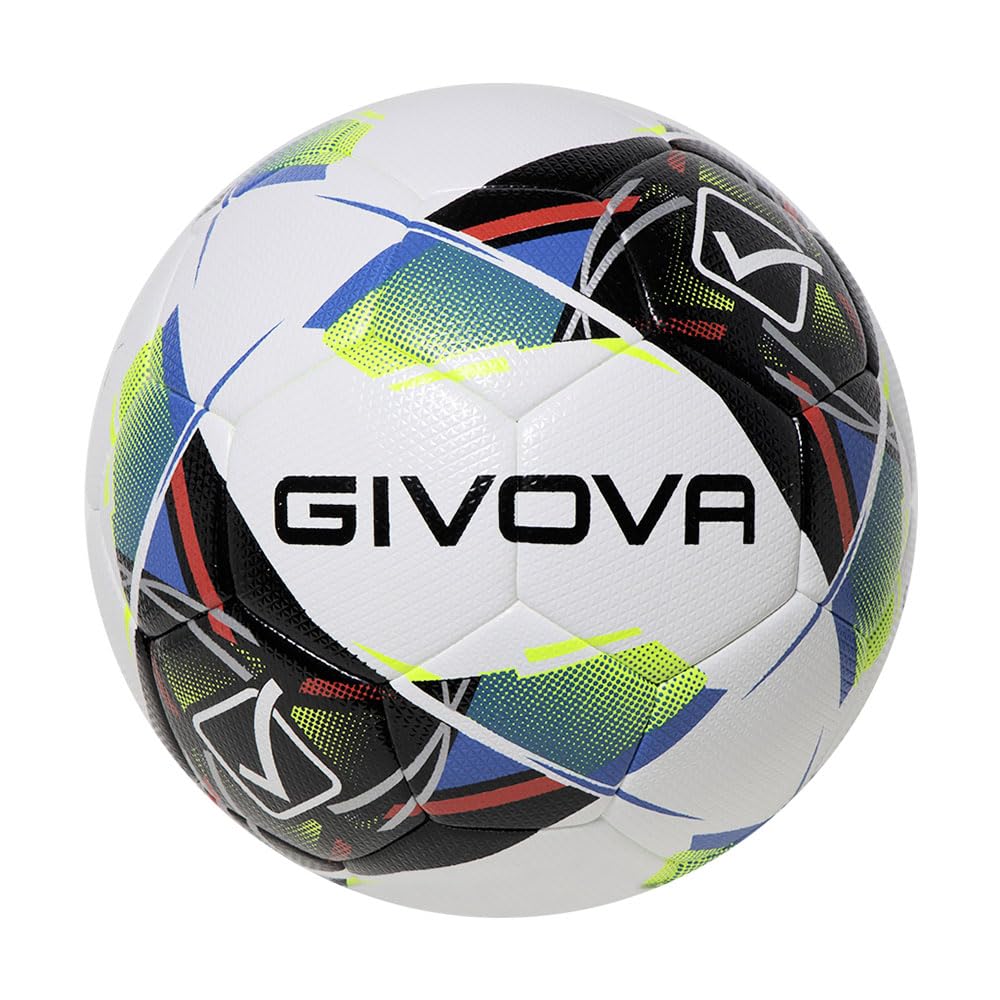 givova Pallone Match New Maya Giallo/Nero Tg. 5