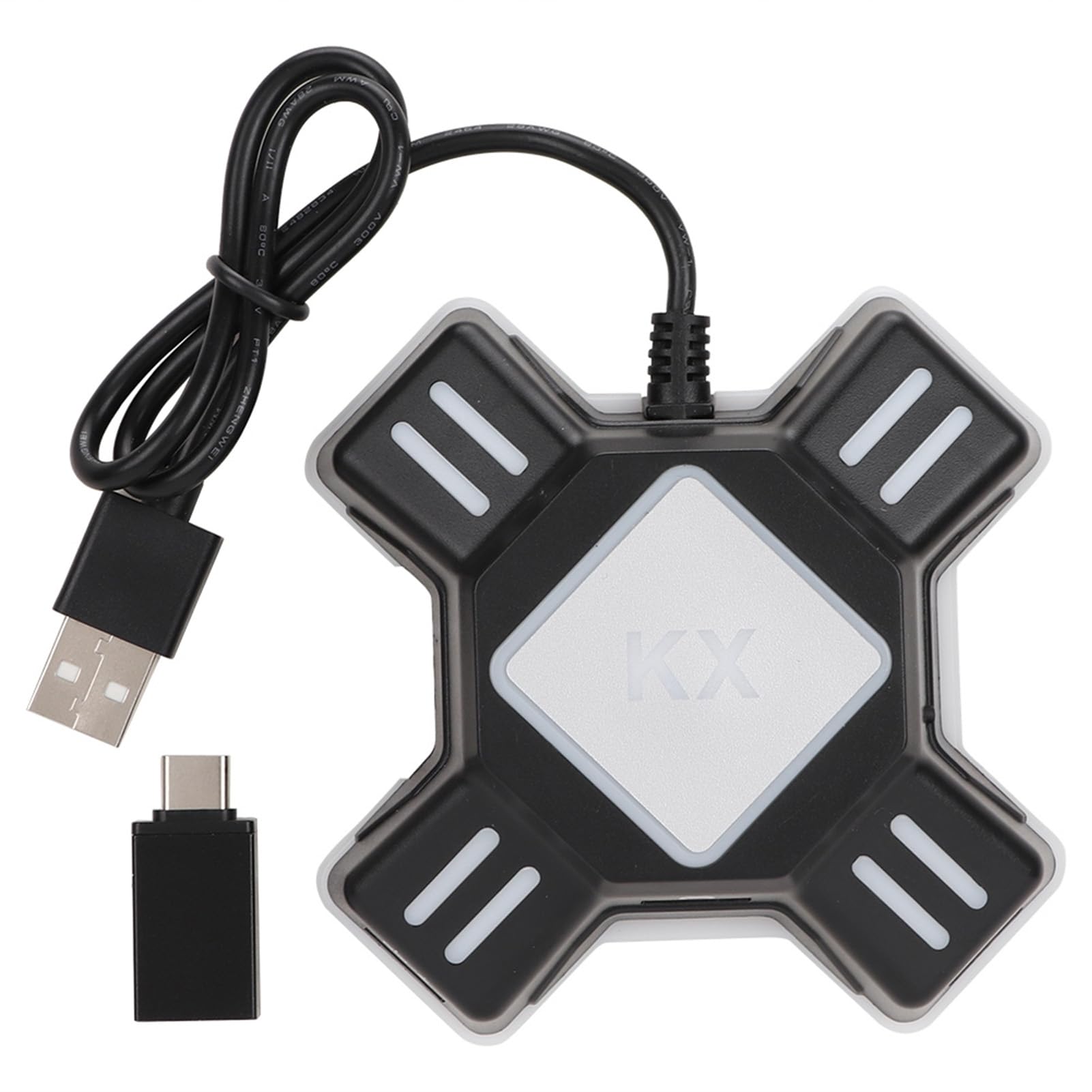 Hakeeta Convertisseur de contrôleur Adaptateur, Souris et Clavier Convertisseur avec Interface USB pour PS4 / PS4 Pro / PS4 Slim/XBOXOne/XBOXOne S/XBOXOne X / PS3 / PS3 Slim/Switch