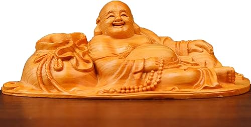 Miniatura 2 de Estatua de Buda riendo de Feng Shui, esculturas de Buda feliz para buena suerte, riqueza y felicidad, decoración del hogar, regalos de felicitación