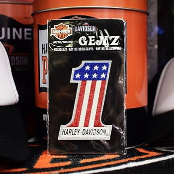 Amazon.co.jp: ハーレーダビッドソン ステッカー GEMZ NO.1 : 車