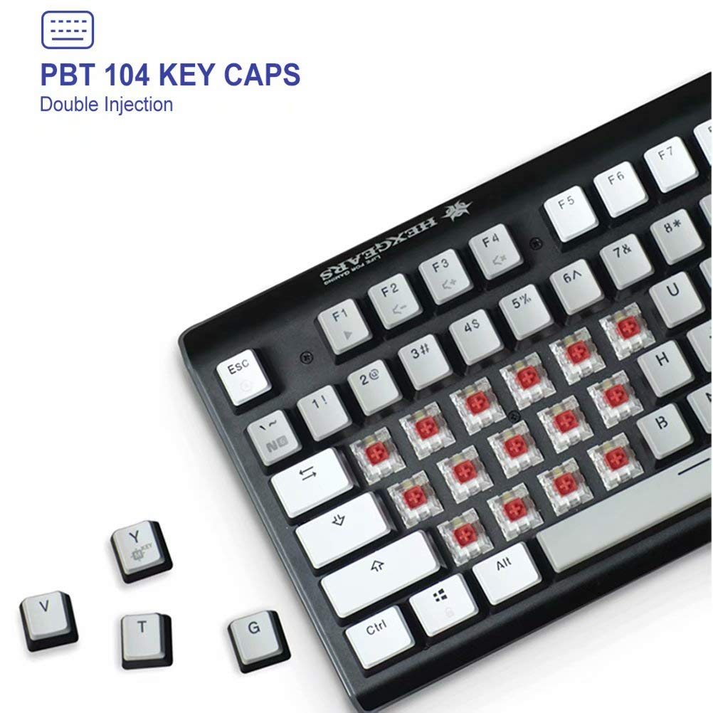 Twclado di tastiera Gaming Pro retroilluminazione tastiere meccaniche retroilluminato tastiera di calcolatore Mekanik Klavye RGB Clavier Gamer