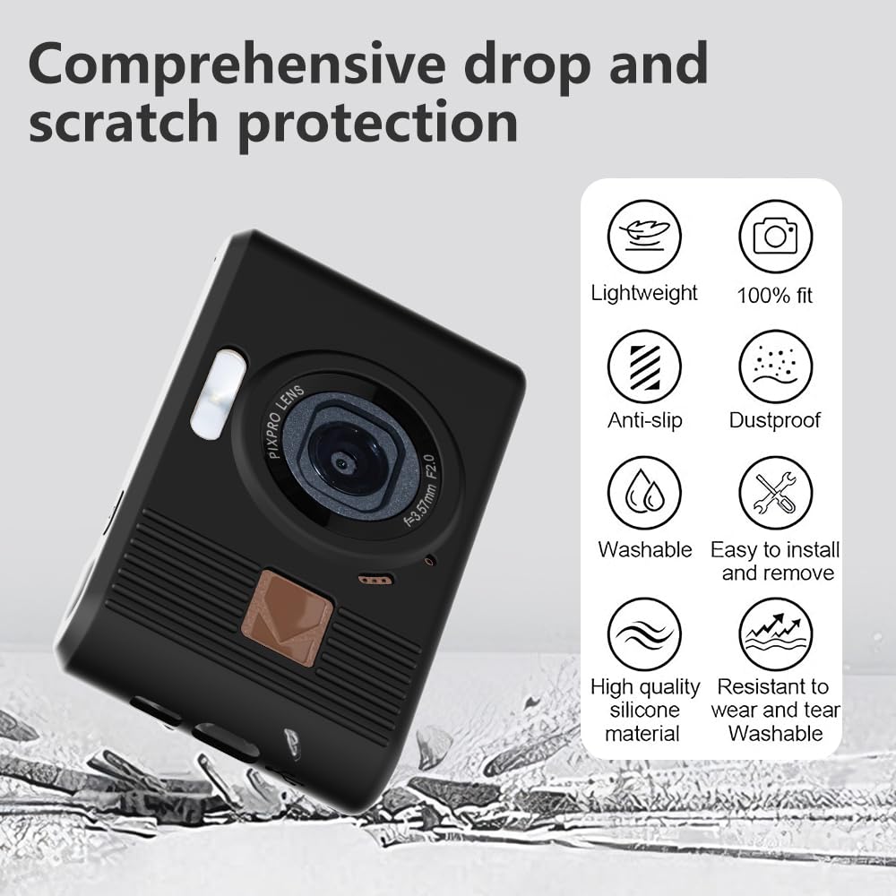 Amazon.com : Tedubax Silicone Case for kodak pixpro C1 Digital