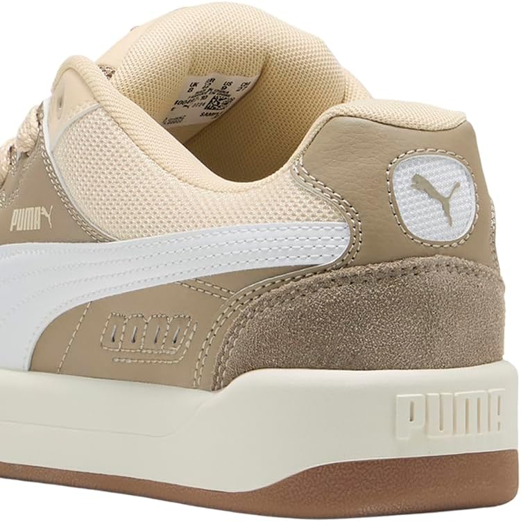 PUMA Mens Park Lifestyle Sk8 Lace Up Sneakers Shoes Casual - Off White - Image 8