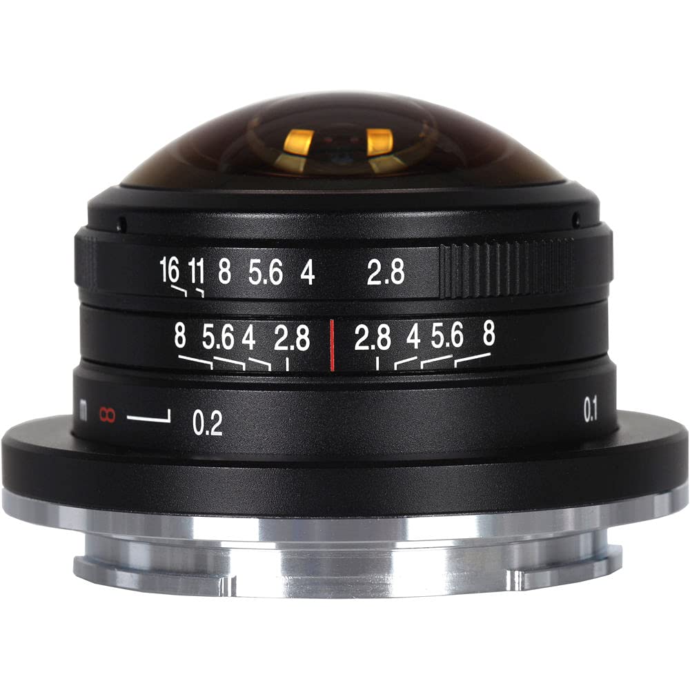 Objectif Hybride Laowa 4mm f/2.8 Fisheye pour Micro 4/3