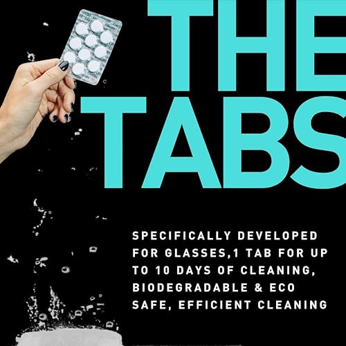 Miniatura 5 de Eyeshaker Kit de limpieza de gafas - Juego con agitador, solución de limpieza y paño de limpieza para lentes correctivos y gafas de sol