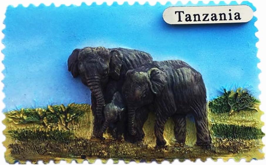 3D Tanzania souvenir fridge magnet,Home & kitchen decoration polyresin craft,Tanzania refrigerator magnet sticker