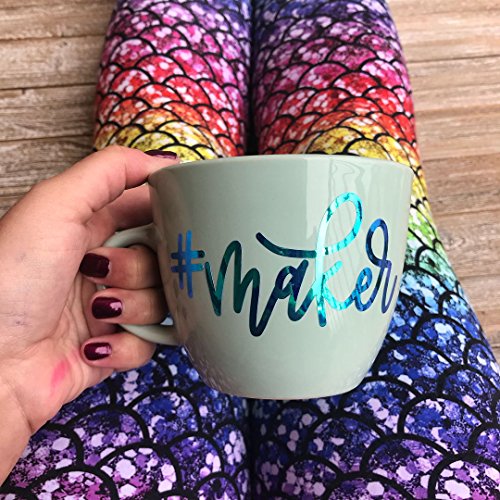 Teckwrap Opal Craft Adhesive Vinyl 1Ft X 5Ft, Peacock Blue #TOP5