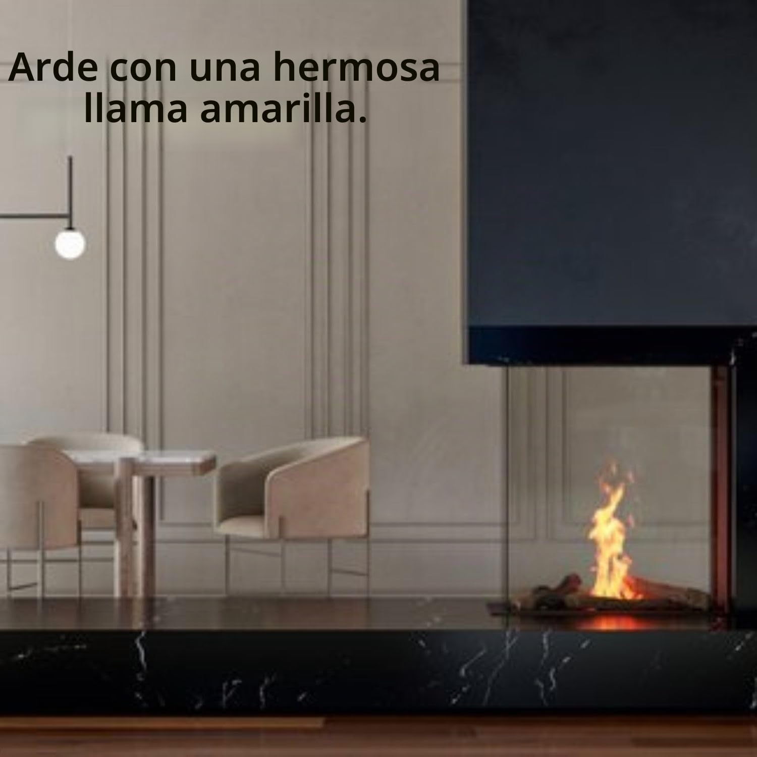 Element4 Bioetanol 10 litros sin olor – Bioetanol Premium 96,6% – Apto para todas las chimeneas de etanol