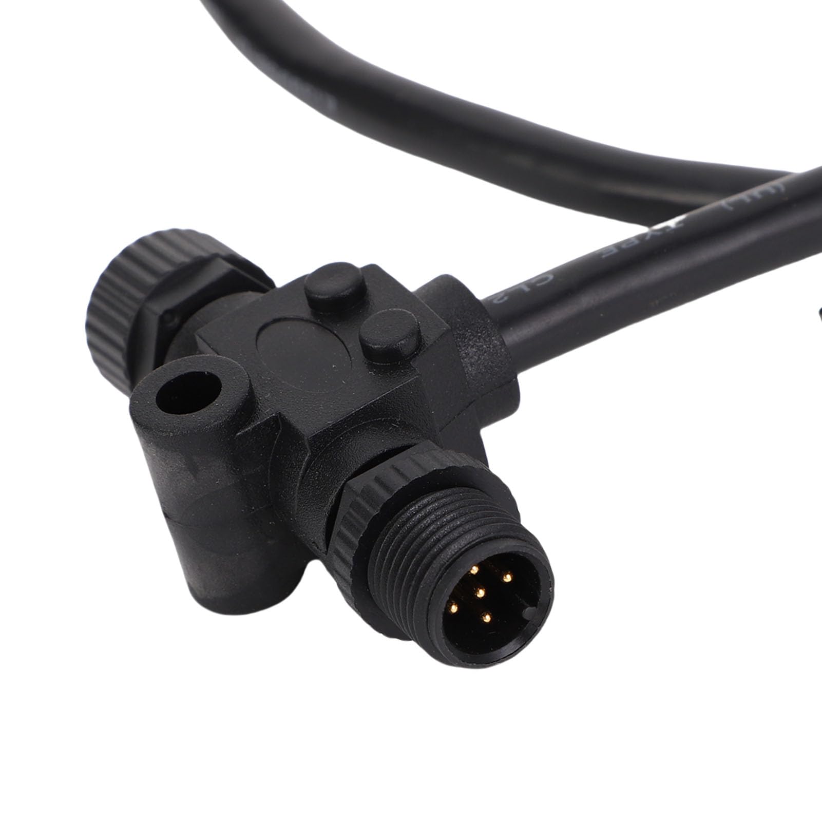 Acouto Kit de Démarrage NMEA 2000 Câbles de Base de qualité Marine Câbles de Dérivation Tés Terminateurs Connecteur T 5 Broches 2K Remplacement pour Adaptateur T 1 Ca Kit de Démarrage NMEA 2000